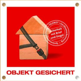 Objekt gesichert Logo